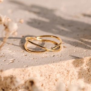 Linjer Mona ring size 5